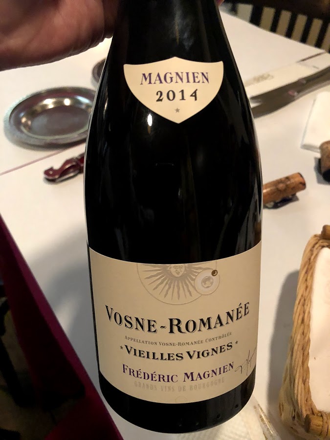 飲んだワイン フレデリック・マニャン/ヴォーヌ・ロマネ ヴィエイユ 