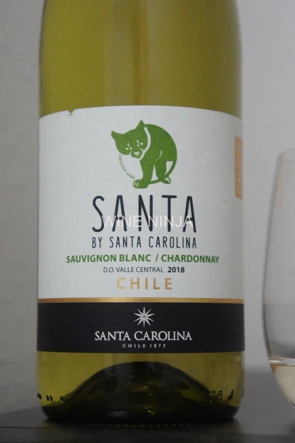飲んだワイン ビニャ・サンタ・カロリーナ/サンタ・バイ・サンタ・カロリーナ ソーヴィニヨン・ブラン シャルドネ2018 判定不能 | ワイン忍者
