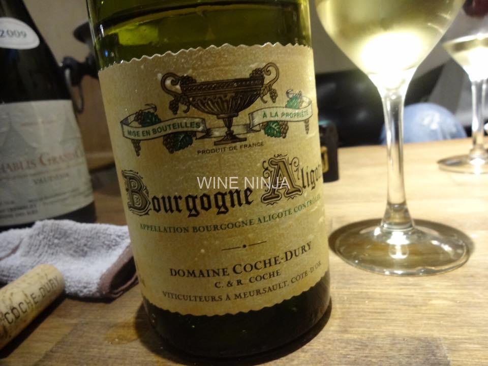 飲んだワイン ドメーヌ・コシュ・デュリ/ブルゴーニュ アリゴテ2012 9