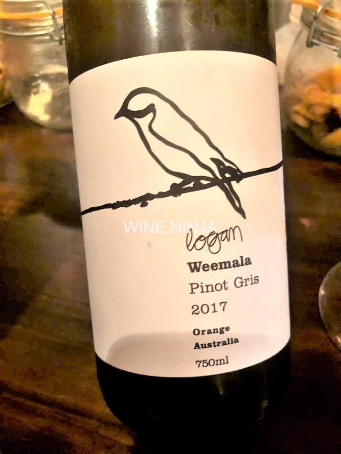 飲んだワイン ローガン・ワインズ/ウィマーラ ピノ・グリ2017 7点 | ワイン忍者